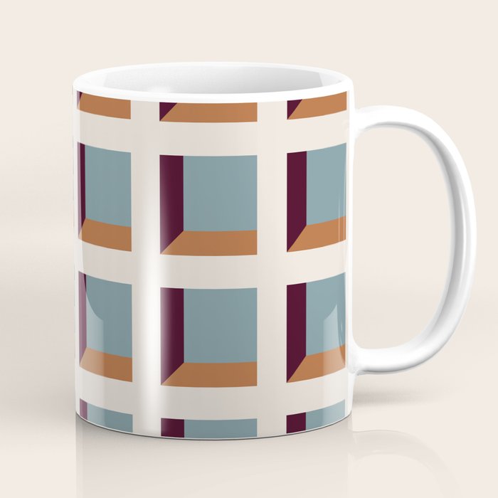 Minimalist 3D Pattern XVIII Coffee Mug Gallery Image 1