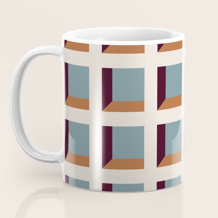 Minimalist 3D Pattern XVIII Coffee Mug Gallery Image 3
