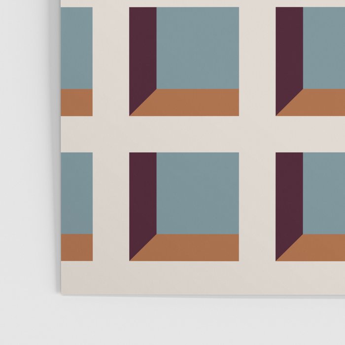 Minimalist 3D Pattern XVIII Poster Gallery Image 3