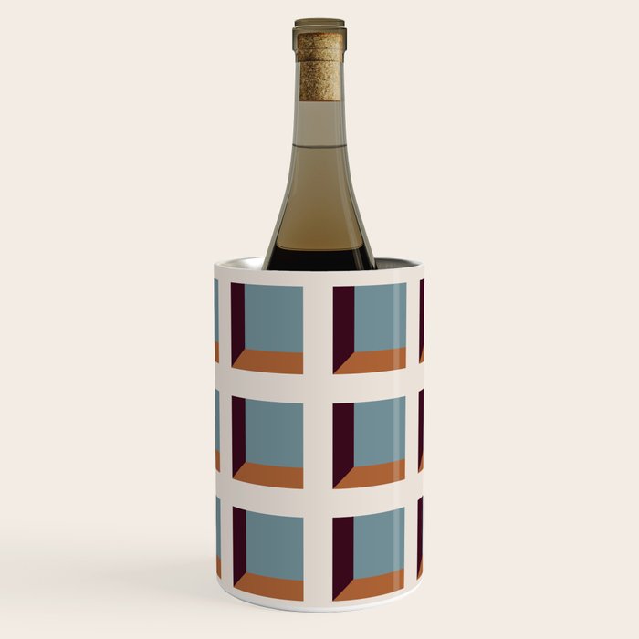 Minimalist 3D Pattern XVIII Wine Chiller Gallery Image 1