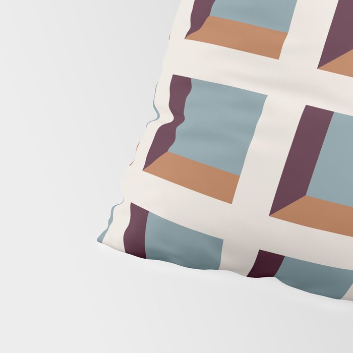 Minimalist 3D Pattern XVIII Pillow Sham Gallery Image 4