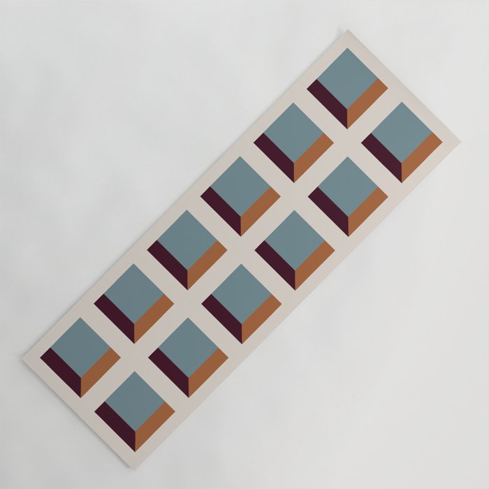 Minimalist 3D Pattern XVIII Yoga Mat Gallery Image 1