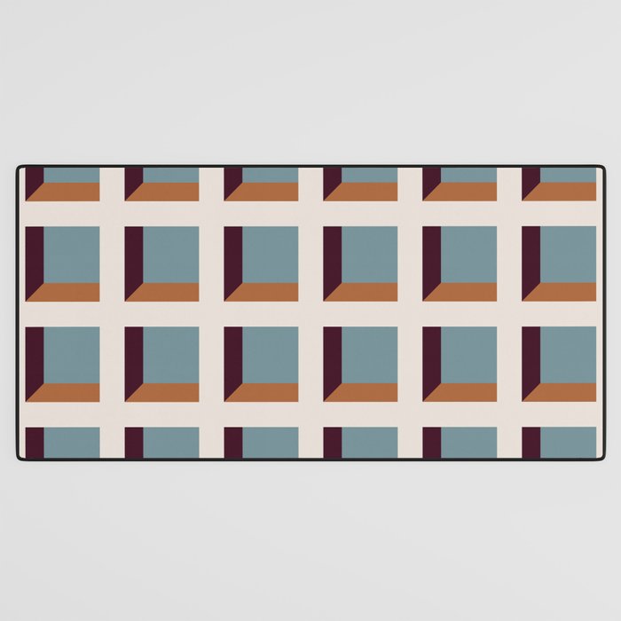Minimalist 3D Pattern XVIII Desk Mat Gallery Image 3