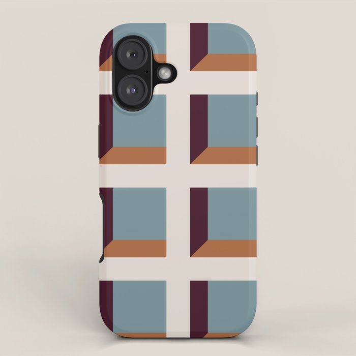 Minimalist 3D Pattern XVIII iPhone Case Gallery Image 1