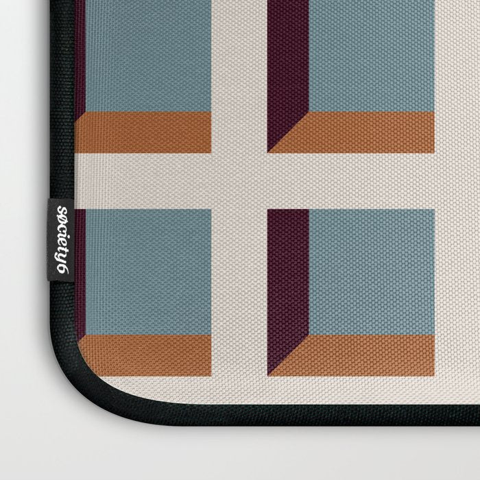 Minimalist 3D Pattern XVIII Laptop Sleeve Gallery Image 3