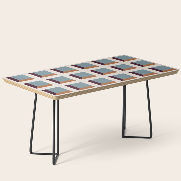 Minimalist 3D Pattern XVIII Coffee Table Gallery Image 1