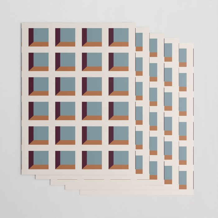 Minimalist 3D Pattern XVIII Wrapping Paper Gallery Image 3