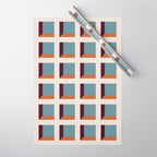 Minimalist 3D Pattern XVIII Wrapping Paper Gallery Image 1
