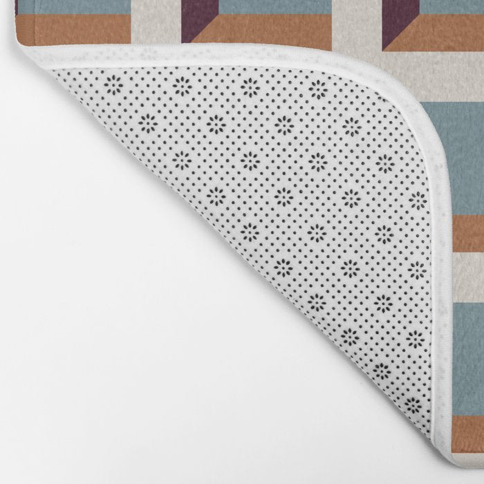 Minimalist 3D Pattern XVIII Bath Mat Gallery Image 2