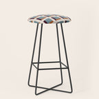 Minimalist 3D Pattern XVIII Stool Gallery Image 1