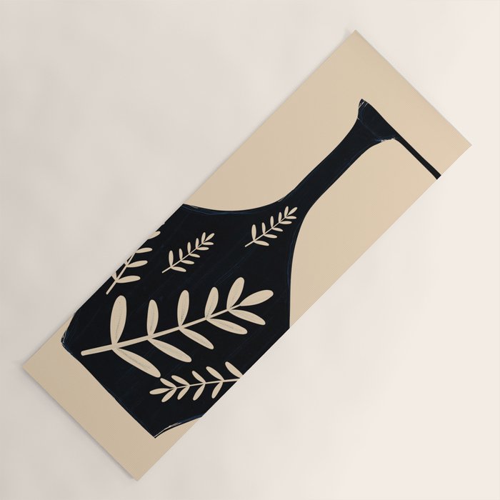 Minimal Abstract Art Vase 19 Yoga Mat Gallery Image 1