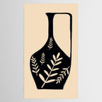 Minimal Abstract Art Vase 19 Tablecloth Gallery Image 2