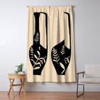 Minimal Abstract Art Vase 19 Window Curtain Gallery Image 5