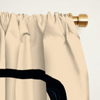 Minimal Abstract Art Vase 19 Window Curtain Gallery Image 2