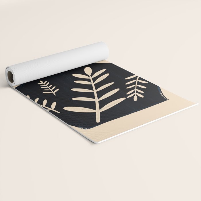 Minimal Abstract Art Vase 19 Yoga Mat Gallery Image 2
