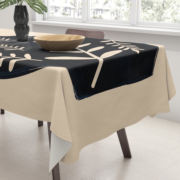 Minimal Abstract Art Vase 19 Tablecloth Gallery Image 3