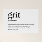 Grit Definition Welcome Mat Gallery Image 1