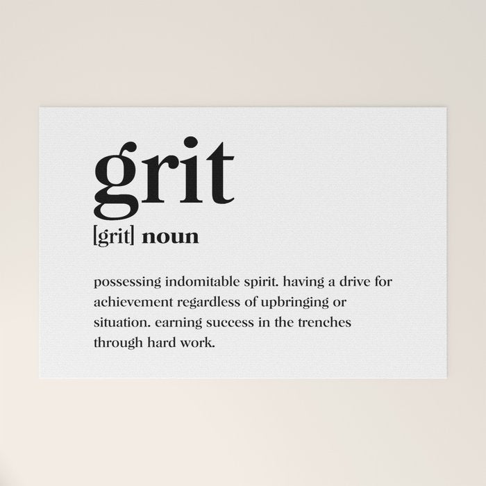 Grit Definition Welcome Mat Gallery Image 1