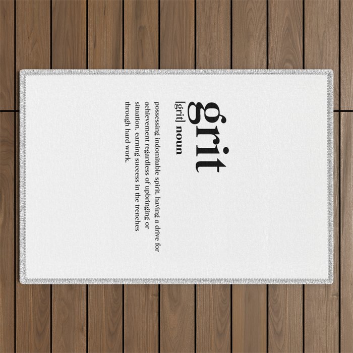 Grit Definition Outdoor Rug Gallery Image 1
