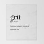 Grit Definition Throw Blanket Gallery Image 2