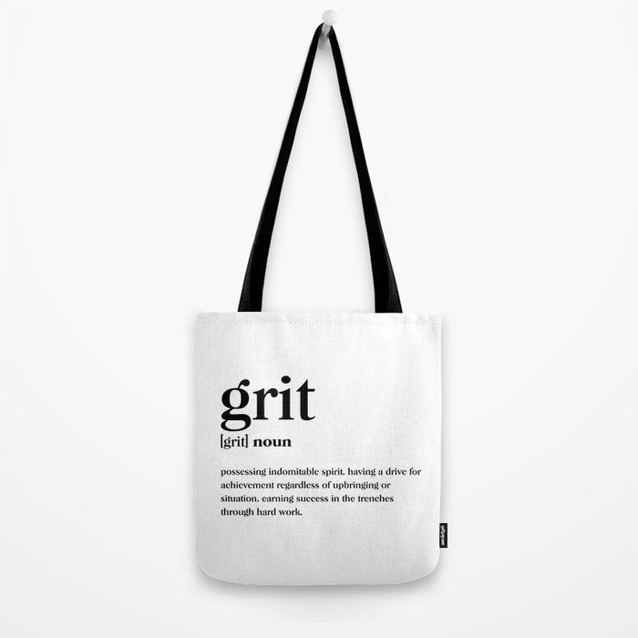 Grit Definition Tote Bag Gallery Image 2