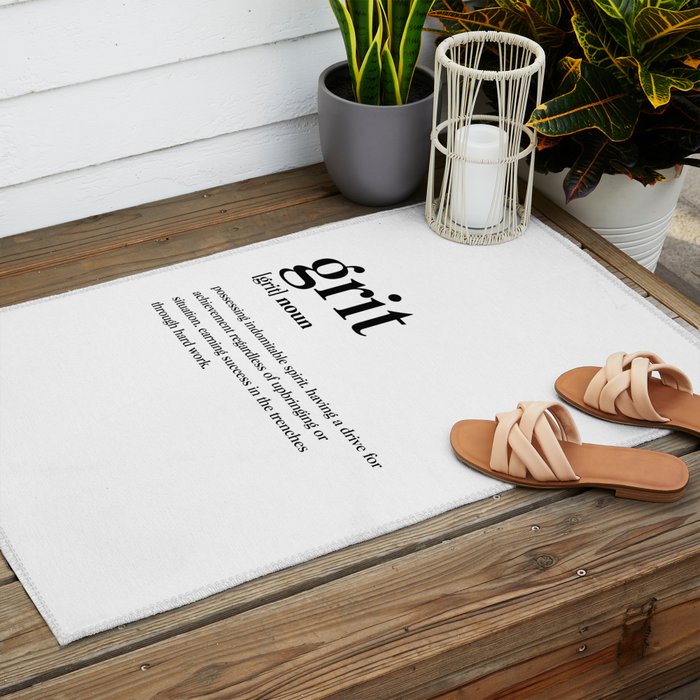 Grit Definition Outdoor Rug Gallery Image 2
