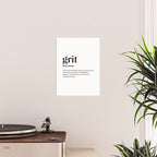 Grit Definition Poster Gallery Image 2