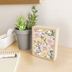 Pineapple wedges on rose bushes P Mini Art Print Gallery Image 2
