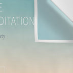 Square breathing meditation Wall Tapestry Gallery Image 3