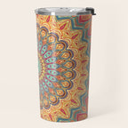 Jewel Mandala - Mandala Art Travel Mug Gallery Image 2