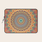 Jewel Mandala - Mandala Art Laptop Sleeve Gallery Image 1