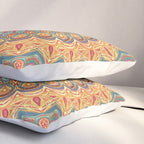 Jewel Mandala - Mandala Art Pillow Sham Gallery Image 3