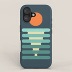 Minimalist ocean iPhone Case Gallery Image 1
