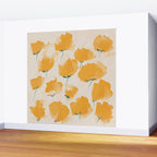 The Yellow Flowers Wall Mural Gallery Image 2