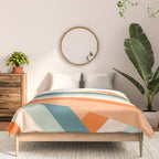 Ribbon Stripes - retro Comforter Gallery Image 3