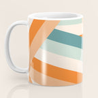Ribbon Stripes - retro Coffee Mug Gallery Image 3