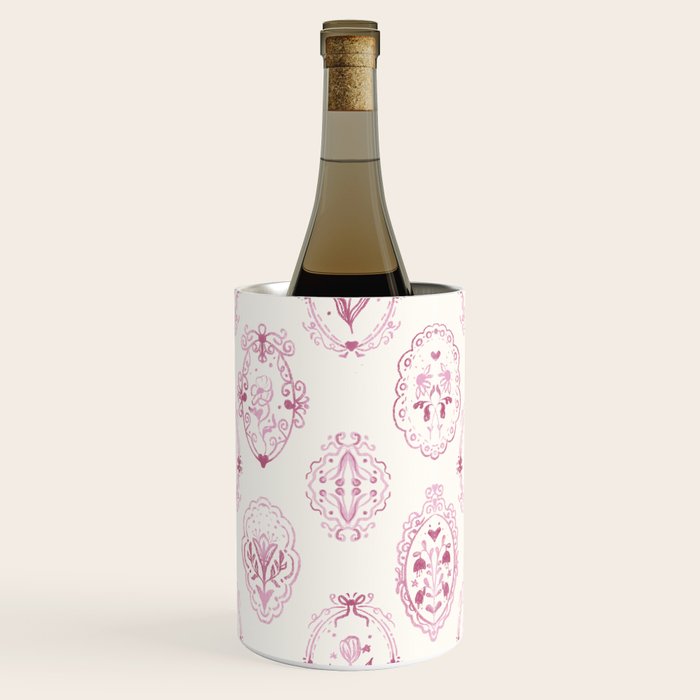 Victorian frame with flowers Wine Chiller Gallery Image 1