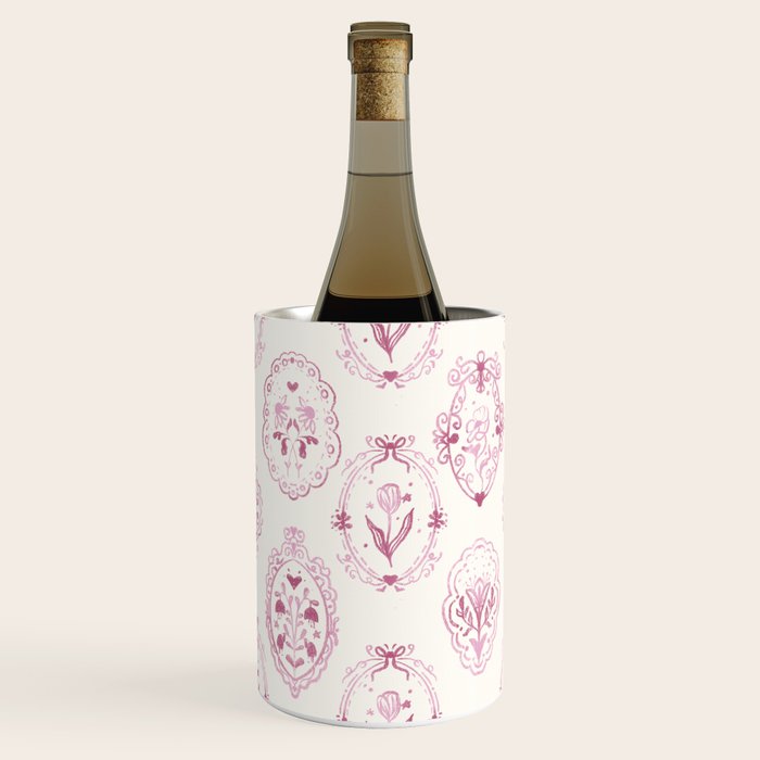Victorian frame with flowers Wine Chiller Gallery Image 3