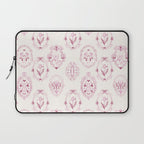 Victorian frame with flowers Laptop Sleeve Gallery Image 1