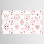 Victorian frame with flowers Tablecloth Gallery Image 2