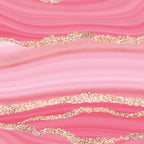 Blush Pink And Gold Marble Stripes Coffee Mug Gallery Image 2