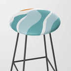blue mountain sunset Stool Gallery Image 2