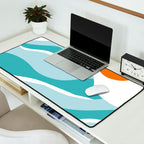 blue mountain sunset Desk Mat Gallery Image 2