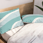 blue mountain sunset Pillow Sham Gallery Image 2