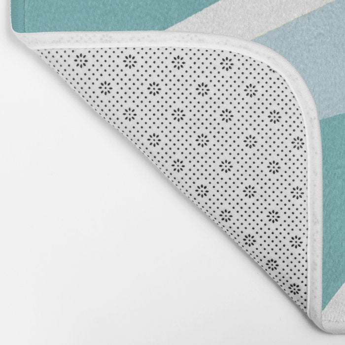 blue mountain sunset Bath Mat Gallery Image 2