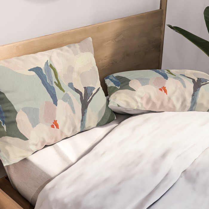 Soft Bloom Pillow Sham Gallery Image 2