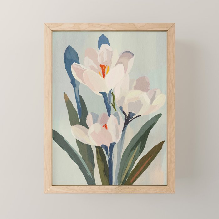 Soft Bloom Mini Art Print Gallery Image 1