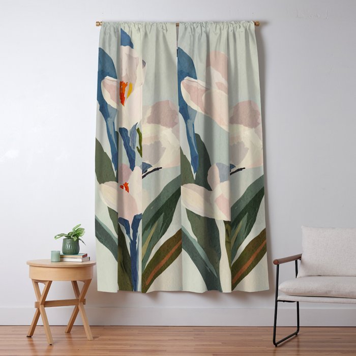Soft Bloom Window Curtain Gallery Image 1
