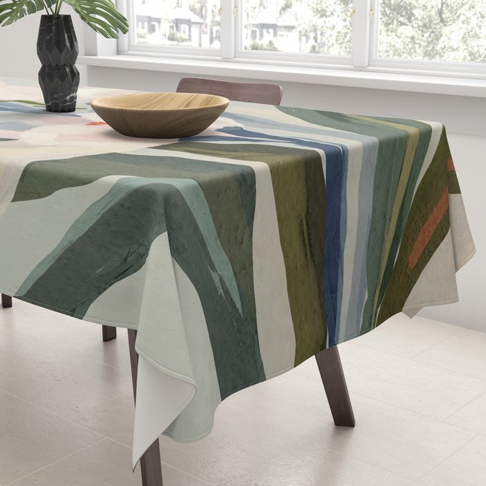 Soft Bloom Tablecloth Gallery Image 3