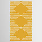 Geo (Yellow) Tablecloth Gallery Image 2